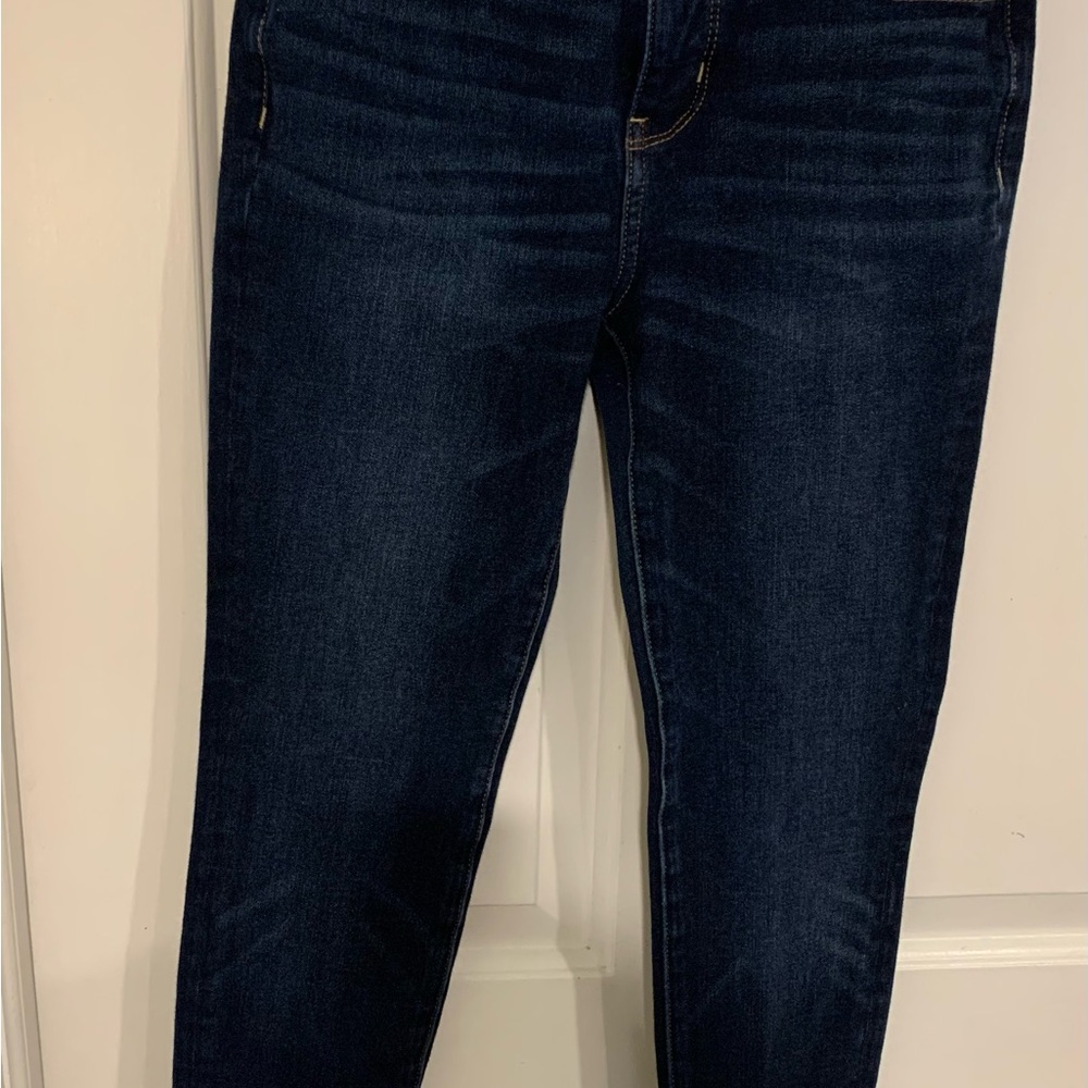 American Eagle Outfitters Blue Skinny Jeans Classic Fit